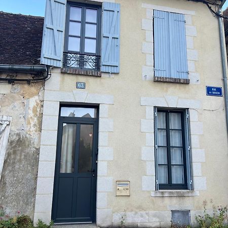 Villa La Persienne Bleue - Coeur Historique De Mortagne Au Perche Exterior foto